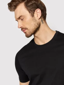 T-shirt Tessler 150 50468395 Nero Slim Fit