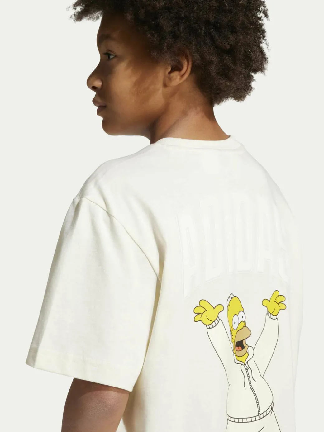 T-shirt The Simpsons Graphics JL9180 Beige Loose Fit
