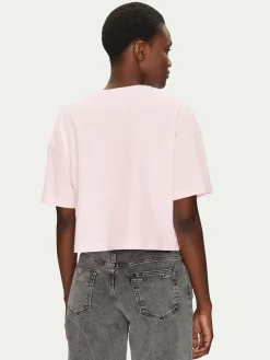 T-shirt Thorned 10028306-A03 Rosa Oversize