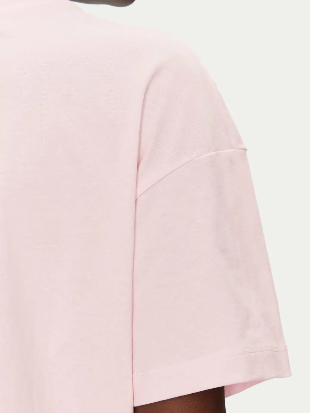 T-shirt Thorned 10028306-A03 Rosa Oversize