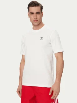 T-shirt Trefoil Essentials JI8544 Bianco Regular Fit