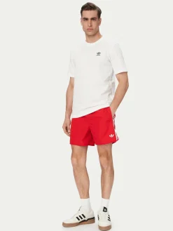 T-shirt Trefoil Essentials JI8544 Bianco Regular Fit