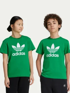 T-shirt Trefoil IY4003 Verde Regular Fit
