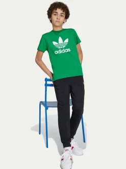T-shirt Trefoil IY4003 Verde Regular Fit