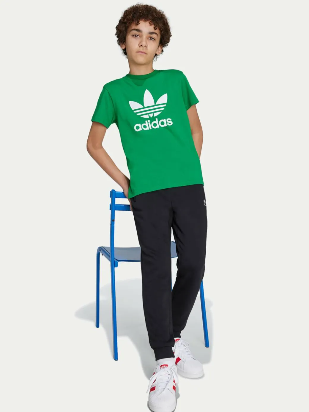 T-shirt Trefoil IY4003 Verde Regular Fit