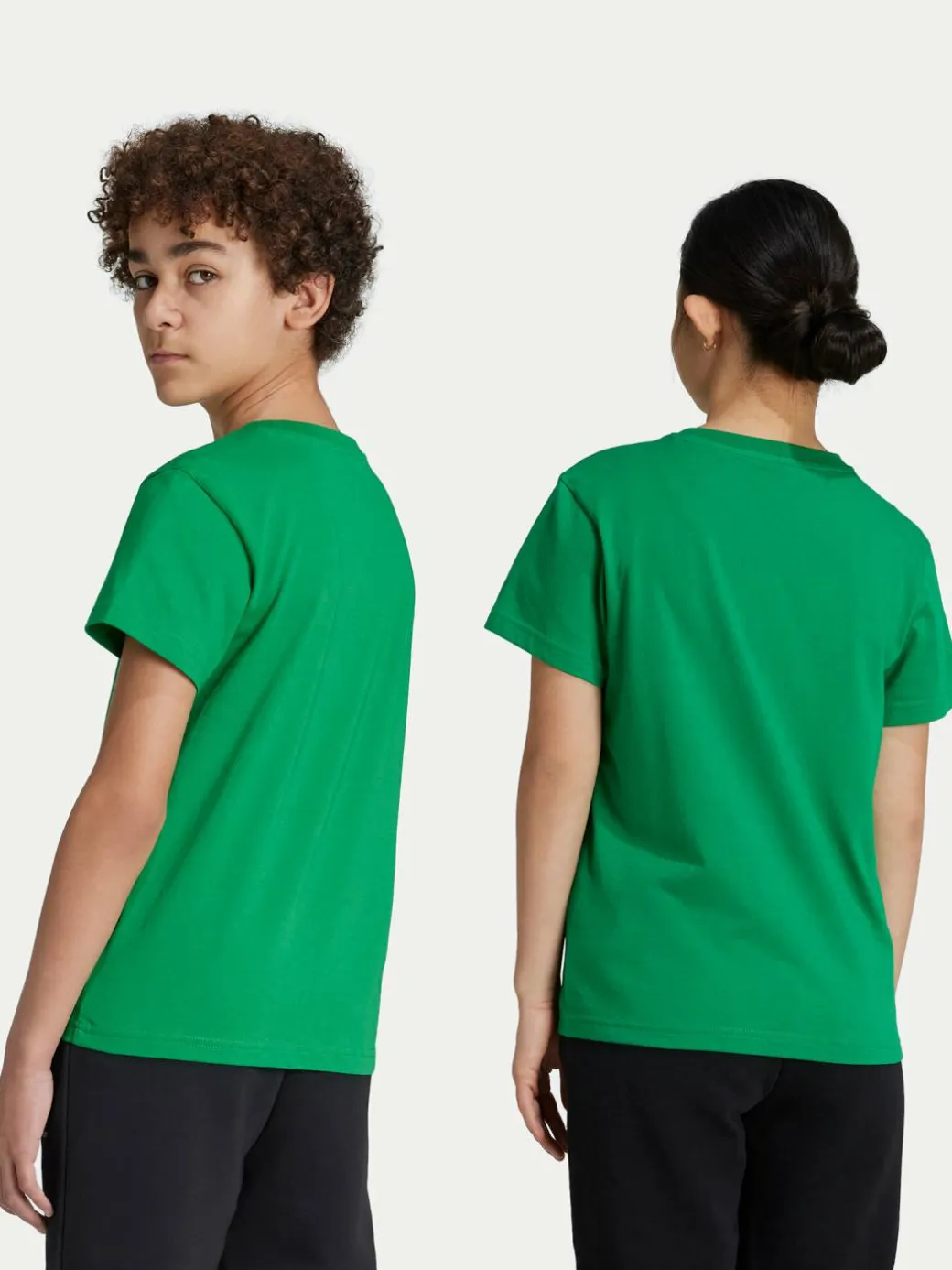 T-shirt Trefoil IY4003 Verde Regular Fit
