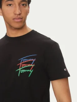 T-shirt Twisted Signature DM0DM20771 Nero Regular Fit