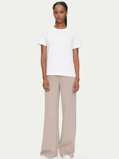 T-shirt V5GI16 I3Z14 Bianco Regular Fit