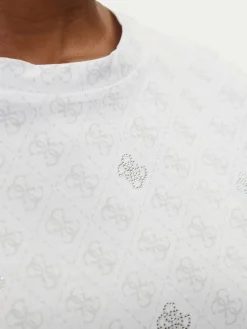 T-shirt V5GI16 I3Z14 Bianco Regular Fit
