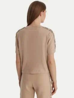 T-shirt V3RI08 I3Z14 Beige Relaxed Fit