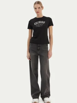 T-shirt V6RI02 J1314 Nero Regular Fit