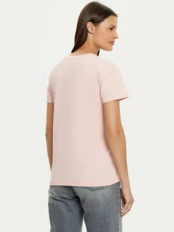 T-shirt V5RI05 J1314 Rosa Regular Fit
