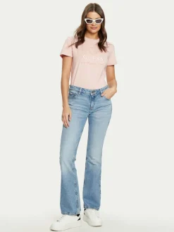T-shirt V5RI05 J1314 Rosa Regular Fit
