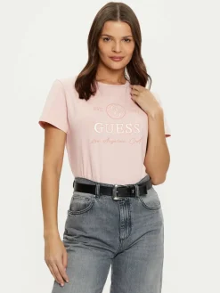 T-shirt V5RI05 J1314 Rosa Regular Fit