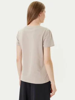 T-shirt V5YI13 J1314 Beige Regular Fit