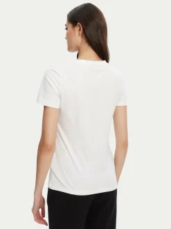 T-shirt V5YI12 J1314 Bianco Regular Fit