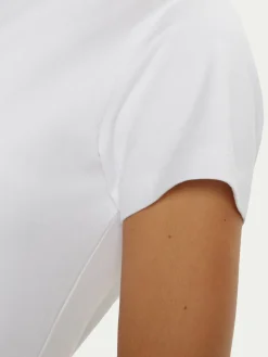 T-shirt V4YI21 KCDH1 Bianco Slim Fit
