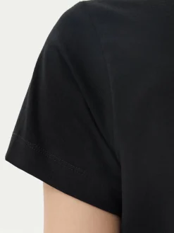 T-shirt V4YI21 KCDH1 Nero Slim Fit