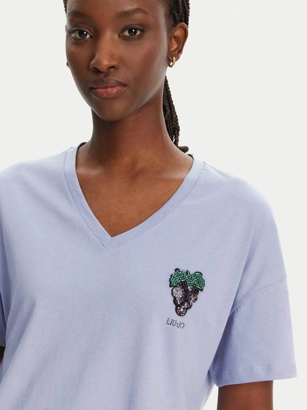 T-shirt WA5366 JS904 Viola Regular Fit