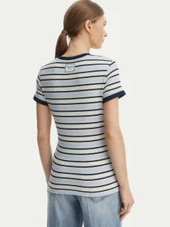 T-shirt W6GI18 K3040 Blu Classic Fit
