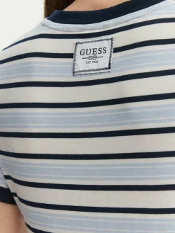 T-shirt W6GI18 K3040 Blu Classic Fit