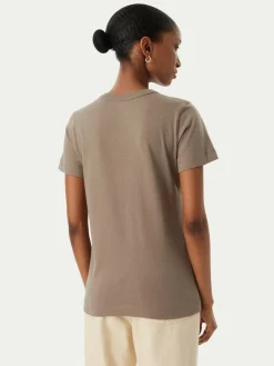 T-shirt W6GI08 K3023 Marrone Regular Fit