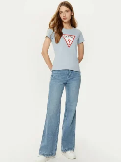 T-shirt W1YI1B I3Z14 Blu Slim Fit
