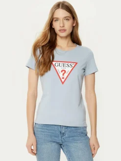 T-shirt W1YI1B I3Z14 Blu Slim Fit