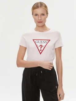 T-shirt W1YI1B I3Z14 Rosa Slim Fit