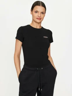 T-shirt W4YI02 J1314 Nero Slim Fit