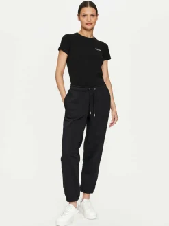 T-shirt W4YI02 J1314 Nero Slim Fit