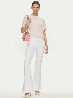 T-shirt W4YI05 K8HM0 Rosa Regular Fit
