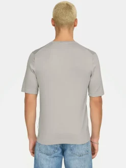 T-shirt Wyler 22022928 Beige Regular Fit
