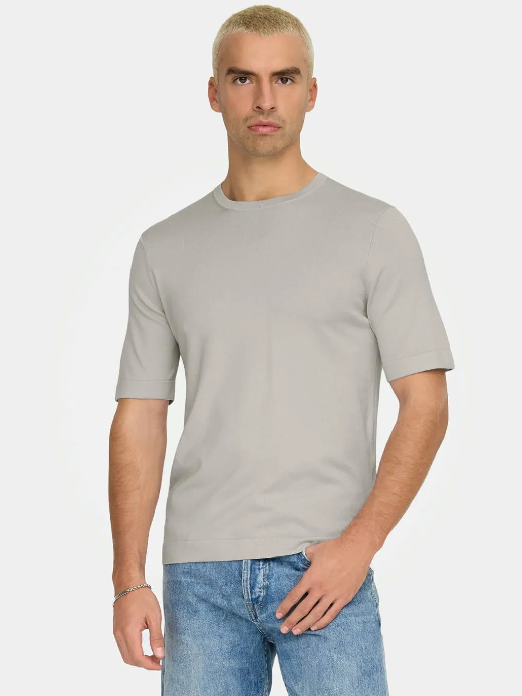 T-shirt Wyler 22022928 Beige Regular Fit