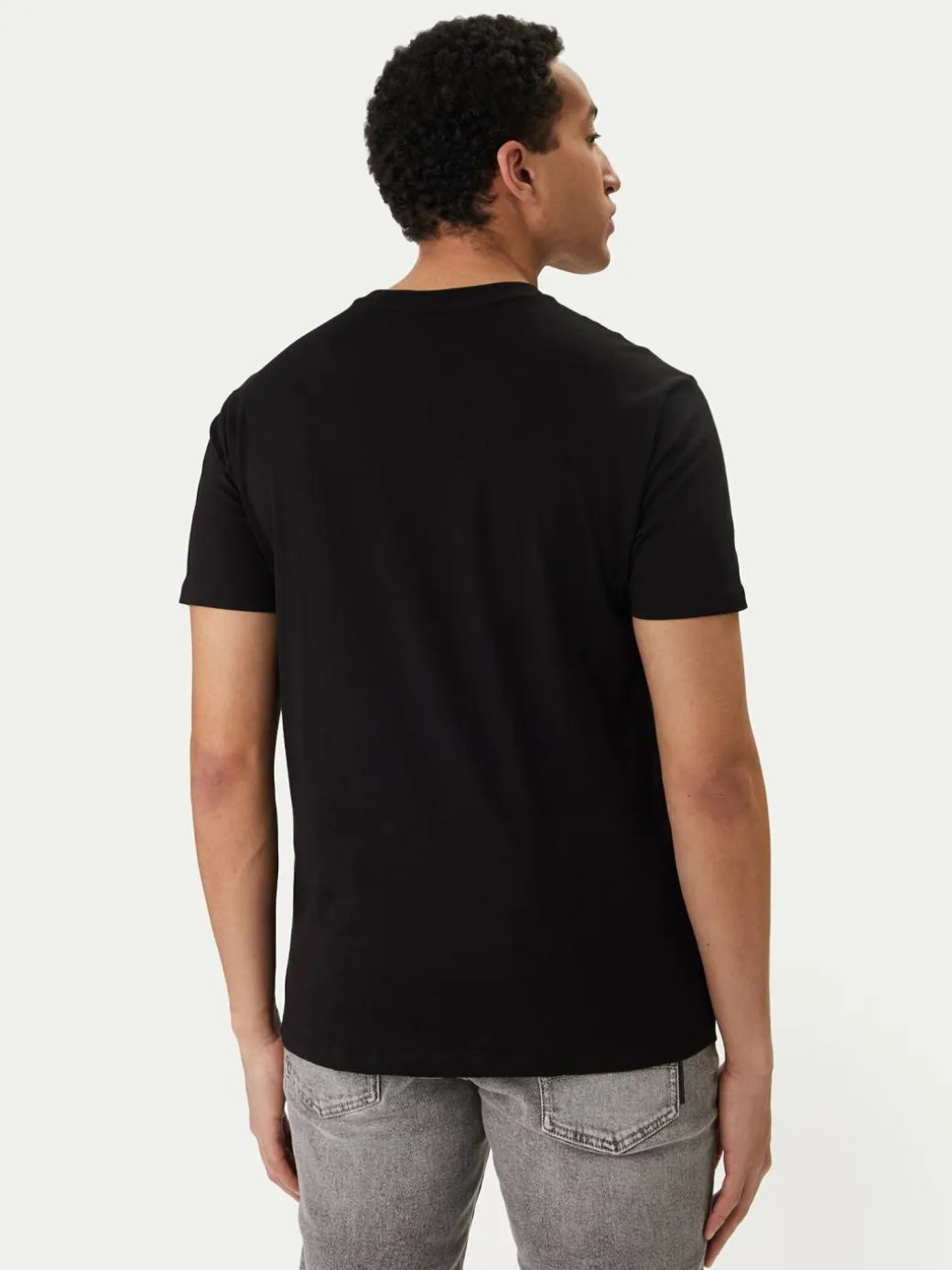 T-shirt XM002827 AF12308 UC001 Nero Regular Fit