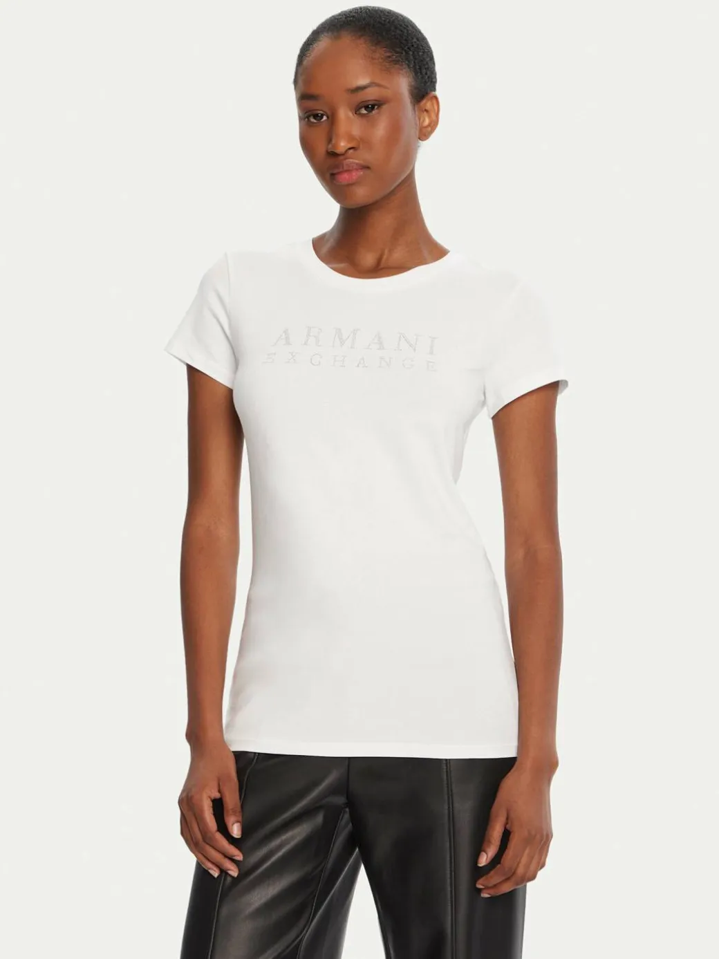 T-shirt XW001349 AF17173 U0002 Bianco Regular Fit