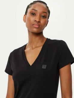 T-shirt XW000105 AF11929 UC001 Nero Slim Fit