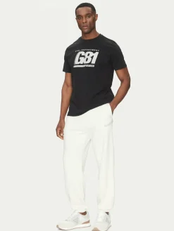 T-shirt Z5GI06 I3Z14 Nero Regular Fit