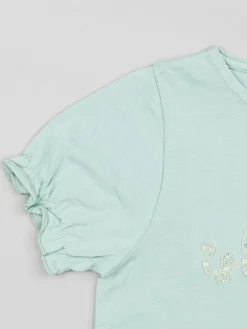 T-shirt ZKGAP0303 23017 Blu Regular Fit