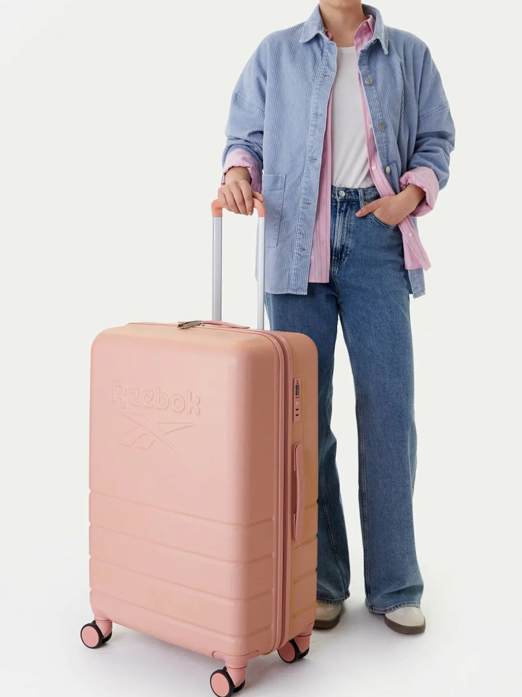 Valigia grande CEO-RBK-WAL-011-L Rosa