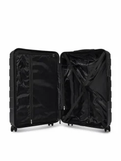 Valigia grande GIN-L-001-05-BLACK Nero