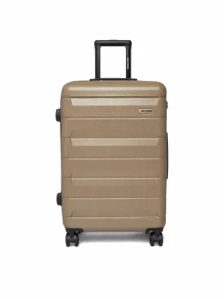 Valigia media CEO-GIN-M-004-BEIGE Beige