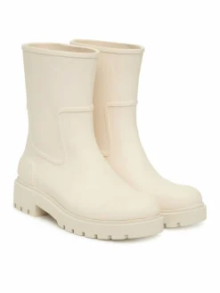 Wellington Mid Rainboot Rubber YW0YW02004 Écru