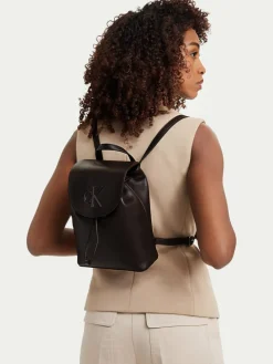 Zaino Bold Ck Flap Mini Backpack LV04F3893G Marrone scuro
