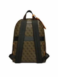 Zaino da viaggio HMMIII P6219 Marrone scuro