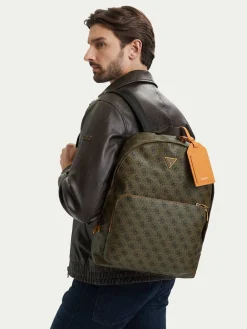 Zaino da viaggio HMMIII P6219 Marrone scuro