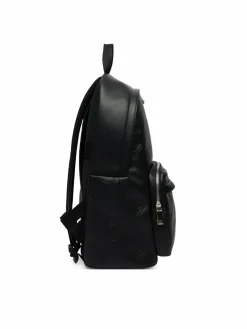 Zaino Emblem Aop Emboss Round Backpack LV04D3398G Nero