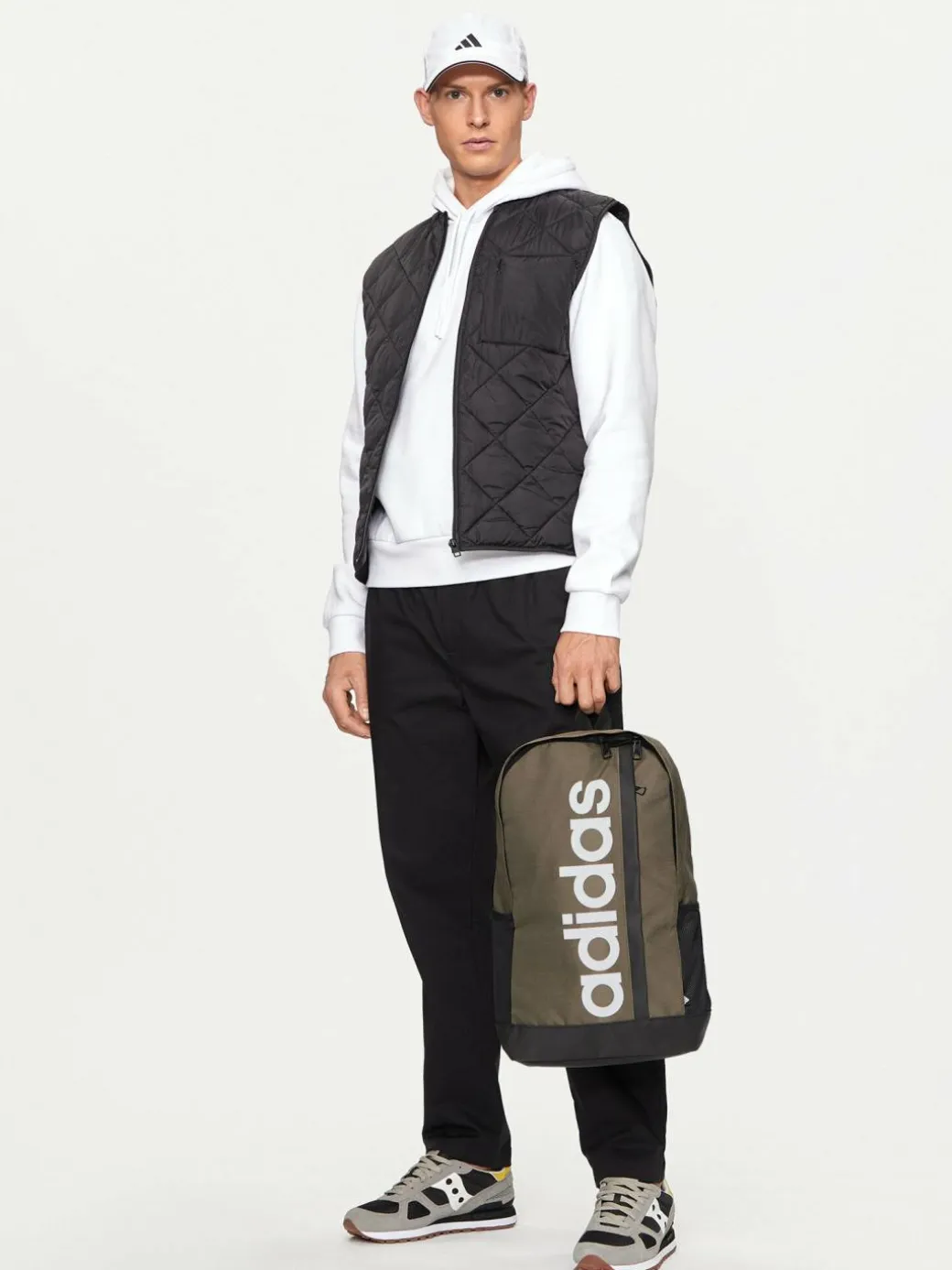 Zaino Essentials Linear Backpack HR5344 Verde