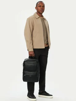 Zaino Raised Double Pocket Backpack LV04D3493G Nero