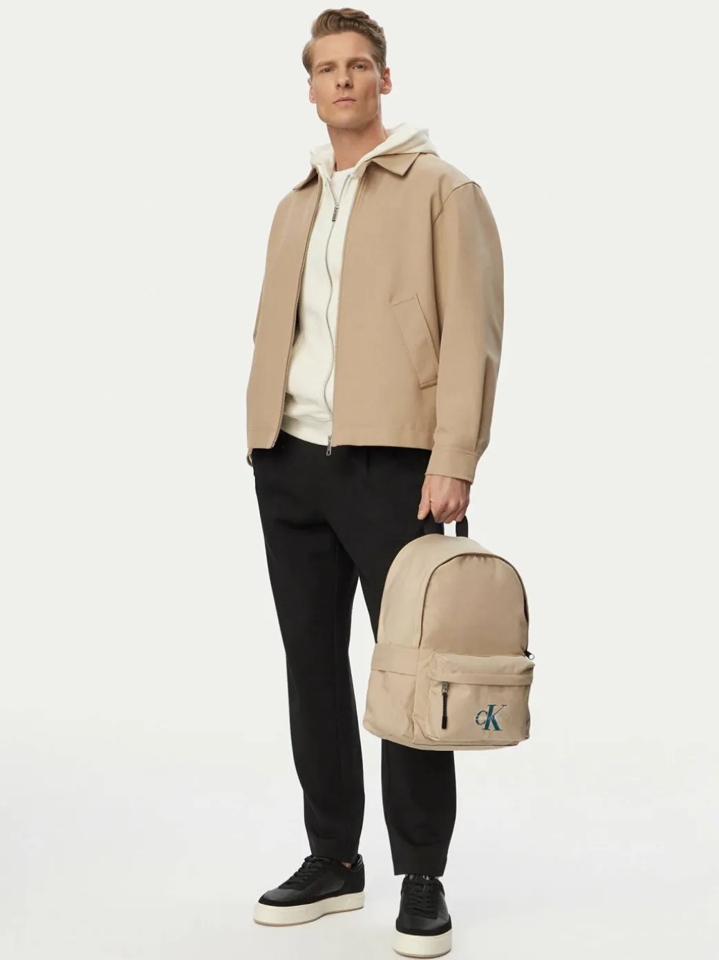 Zaino Solid Monologo Backpack IU0IU00731 Beige